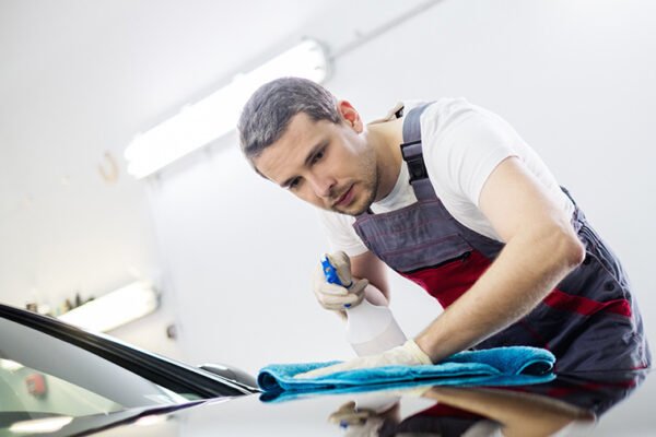 Renault Clio mobile car wash and detailing